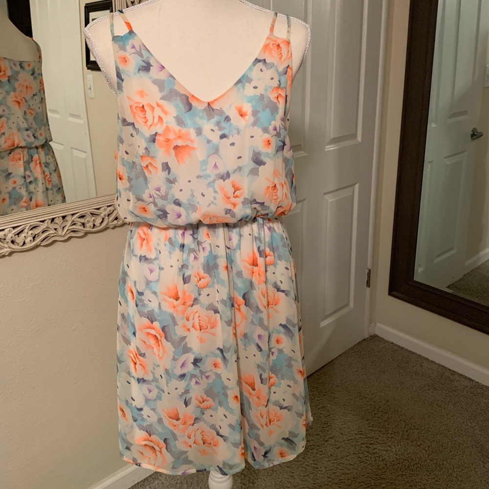 Light Floral Summer Dress